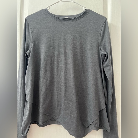 Lululemon Lifted Balance Long Sleeve Heathered Titanium - Picture 7 of 16